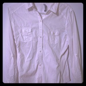 White button up